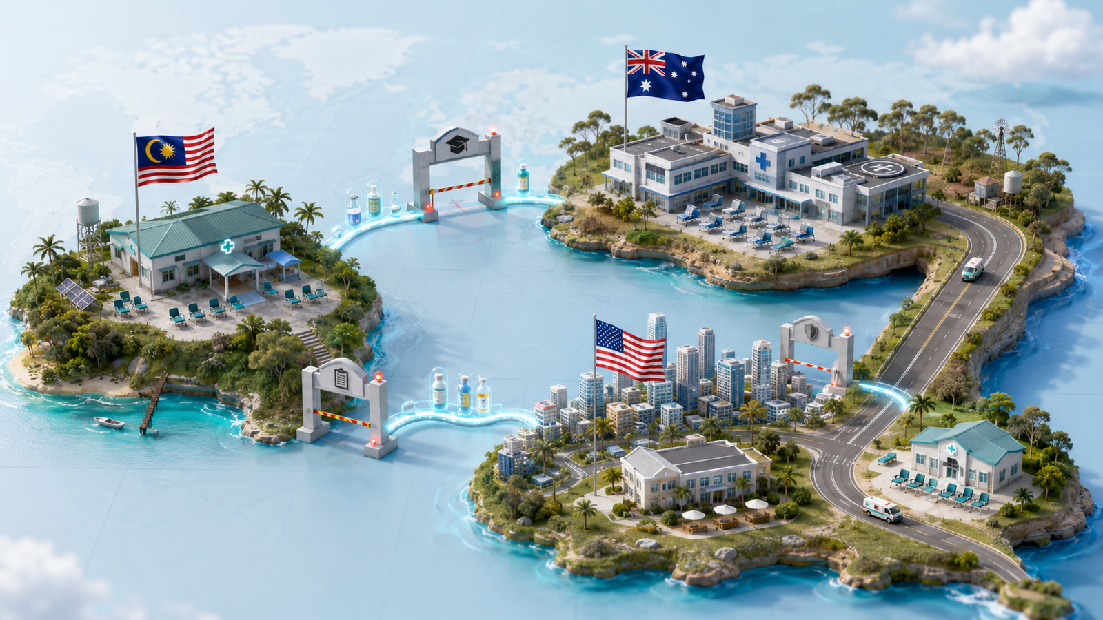The global healthcare staffing crisis: lessons from Sarawak, Australia and Florida